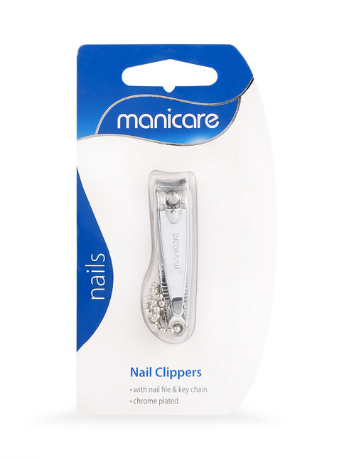 Nail Clippers, with Nail File and Key Chain 